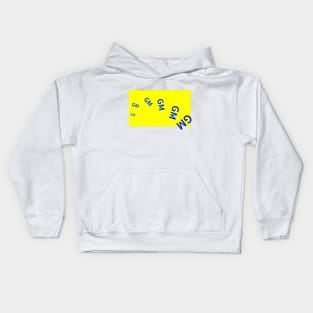 GM, Good Morning! Kids Hoodie